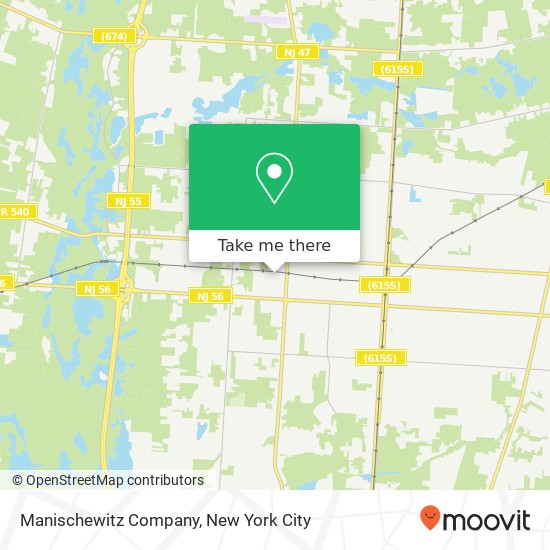 Mapa de Manischewitz Company