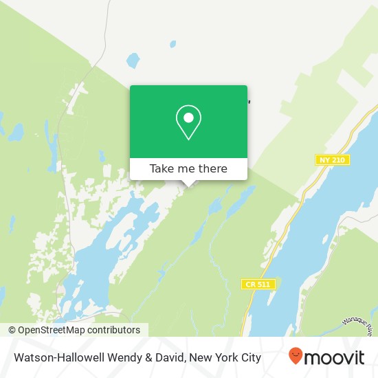 Watson-Hallowell Wendy & David, 50 Linwood Rd map