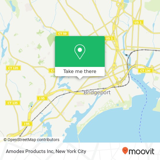 Mapa de Amodex Products Inc