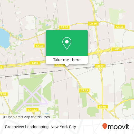 Greenview Landscaping map