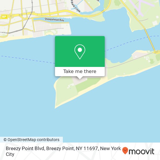 Breezy Point Blvd, Breezy Point, NY 11697 map