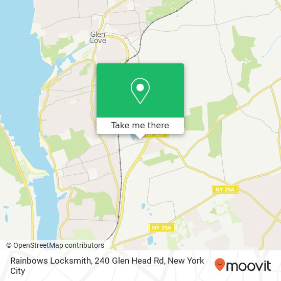 Rainbows Locksmith, 240 Glen Head Rd map