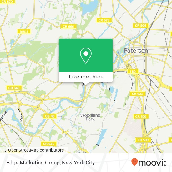 Mapa de Edge Marketing Group