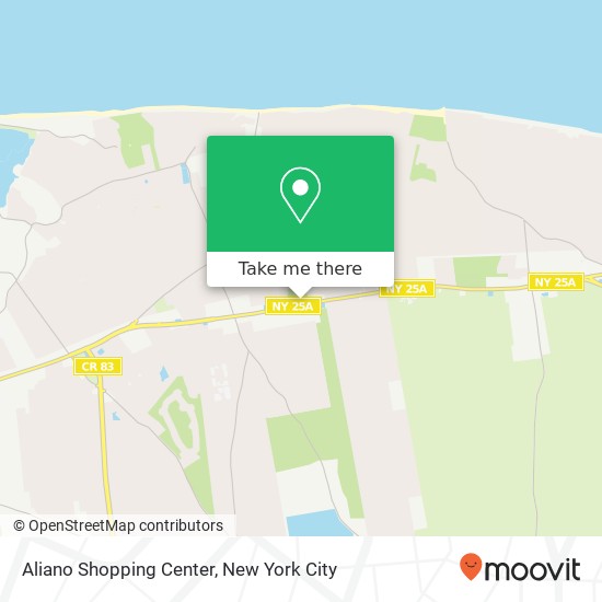 Aliano Shopping Center map