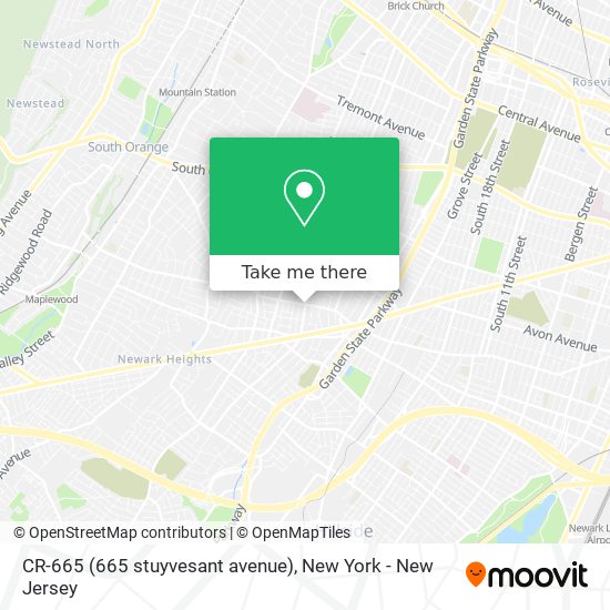 CR-665 (665 stuyvesant avenue) map