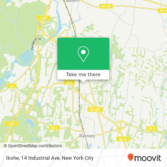 Mapa de Ikohe, 14 Industrial Ave