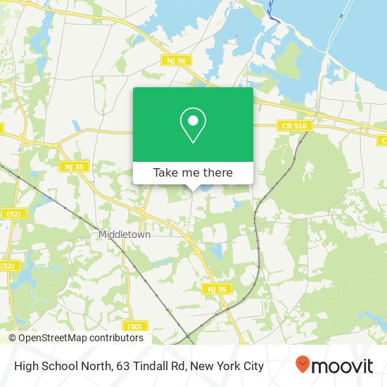 High School North, 63 Tindall Rd map