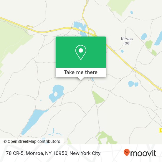 78 CR-5, Monroe, NY 10950 map