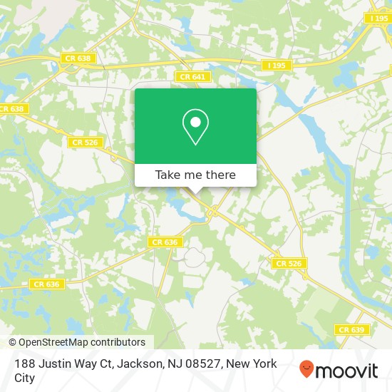 188 Justin Way Ct, Jackson, NJ 08527 map