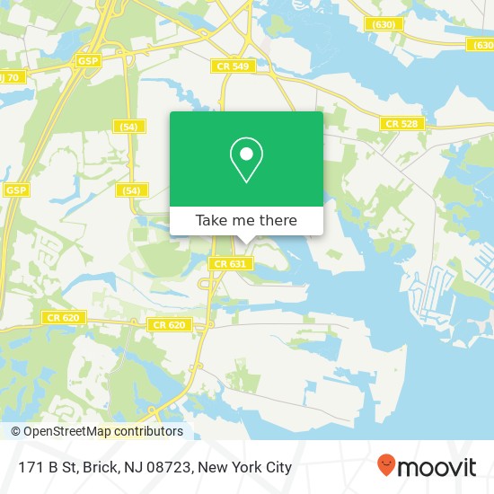 171 B St, Brick, NJ 08723 map