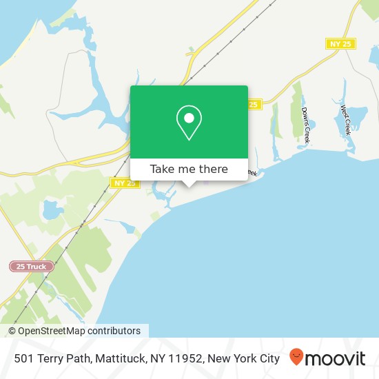 501 Terry Path, Mattituck, NY 11952 map