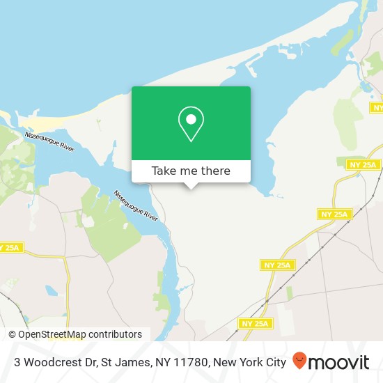 3 Woodcrest Dr, St James, NY 11780 map