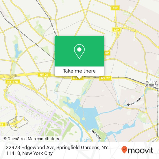 22923 Edgewood Ave, Springfield Gardens, NY 11413 map