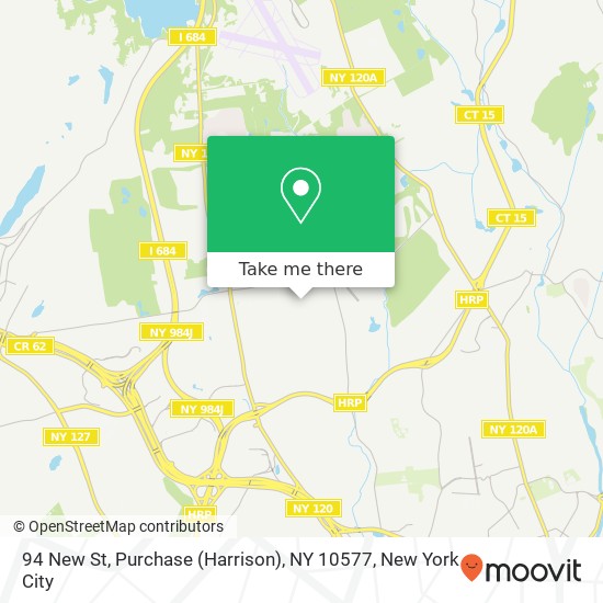 94 New St, Purchase (Harrison), NY 10577 map