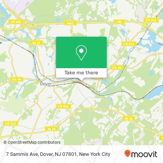7 Sammis Ave, Dover, NJ 07801 map