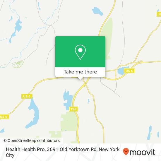 Mapa de Health Health Pro, 3691 Old Yorktown Rd