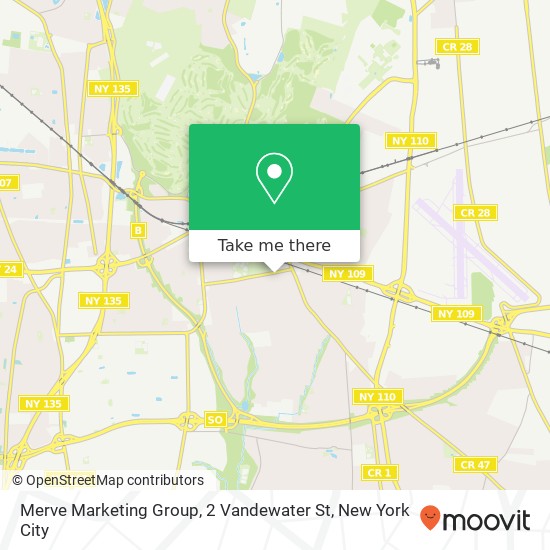 Merve Marketing Group, 2 Vandewater St map