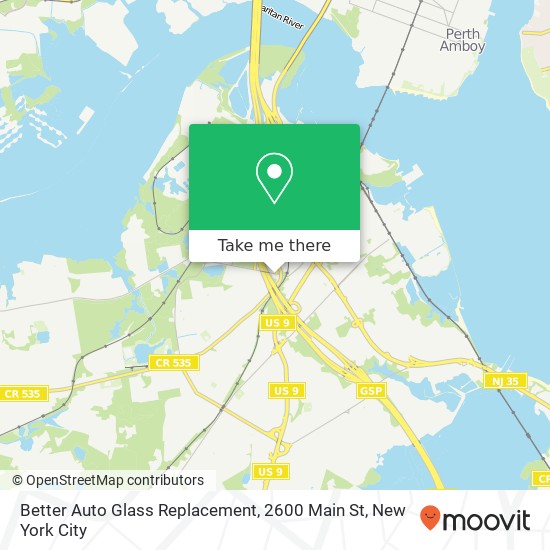 Mapa de Better Auto Glass Replacement, 2600 Main St