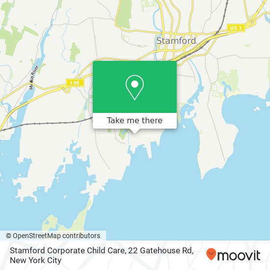 Stamford Corporate Child Care, 22 Gatehouse Rd map
