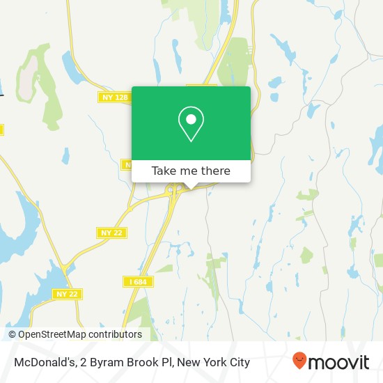 McDonald's, 2 Byram Brook Pl map