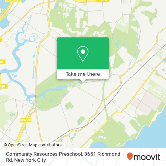 Community Resources Preschool, 3651 Richmond Rd map