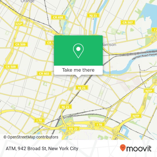 Mapa de ATM, 942 Broad St