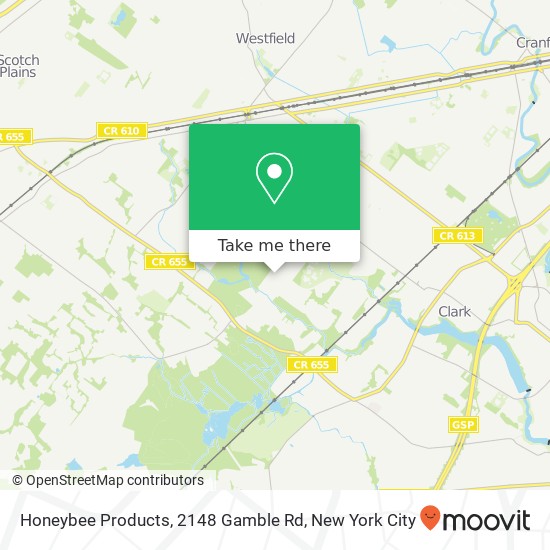 Mapa de Honeybee Products, 2148 Gamble Rd