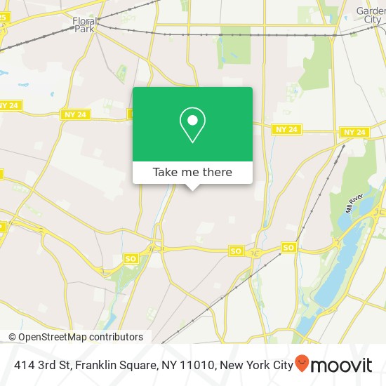 414 3rd St, Franklin Square, NY 11010 map
