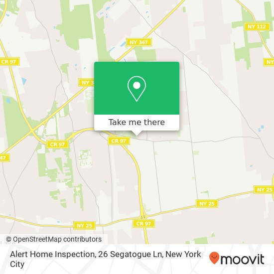 Alert Home Inspection, 26 Segatogue Ln map