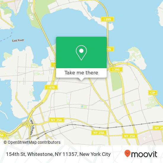 154th St, Whitestone, NY 11357 map