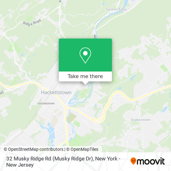Mapa de 32 Musky Ridge Rd (Musky Ridge Dr)