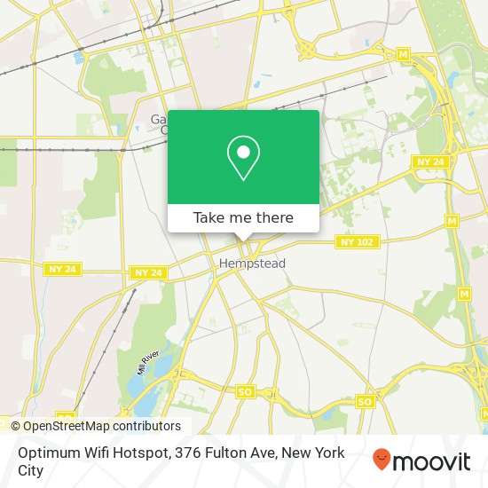 Optimum Wifi Hotspot, 376 Fulton Ave map