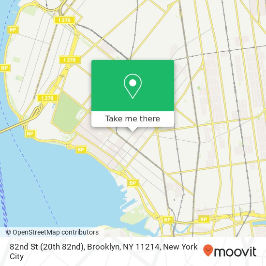 82nd St (20th 82nd), Brooklyn, NY 11214 map