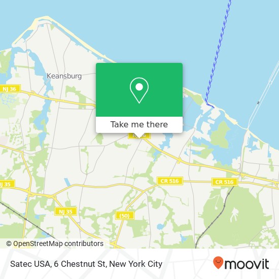 Satec USA, 6 Chestnut St map