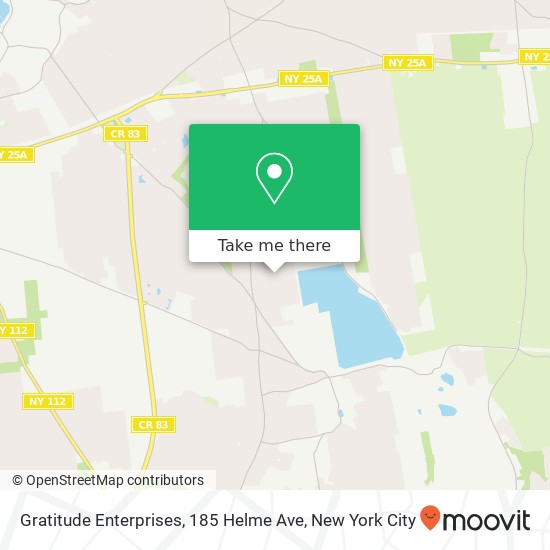 Mapa de Gratitude Enterprises, 185 Helme Ave