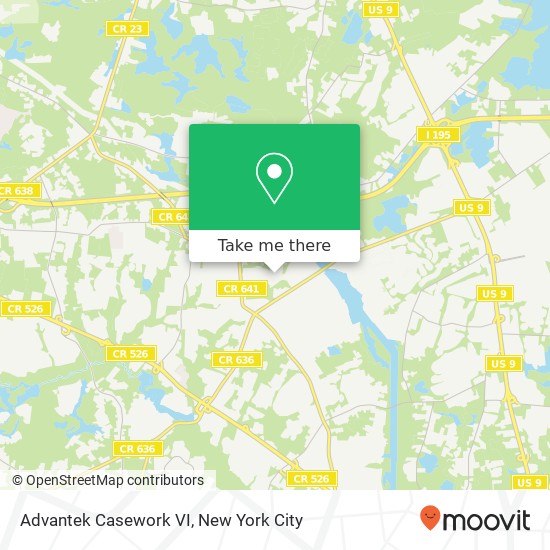 Mapa de Advantek Casework VI