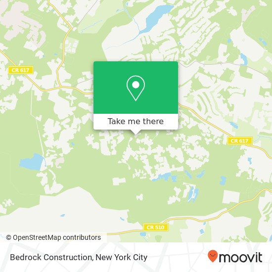 Bedrock Construction, 18 Schoolhouse Ln map