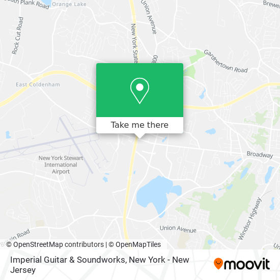 Imperial Guitar & Soundworks map