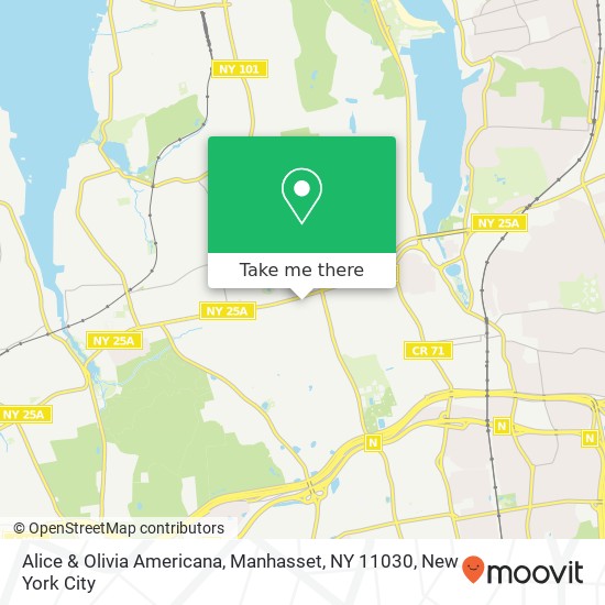 Alice & Olivia Americana, Manhasset, NY 11030 map