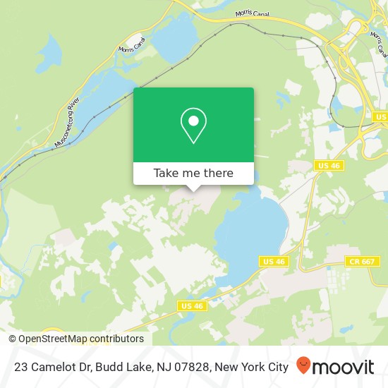 23 Camelot Dr, Budd Lake, NJ 07828 map