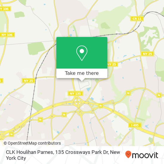 CLK Houlihan Parnes, 135 Crossways Park Dr map