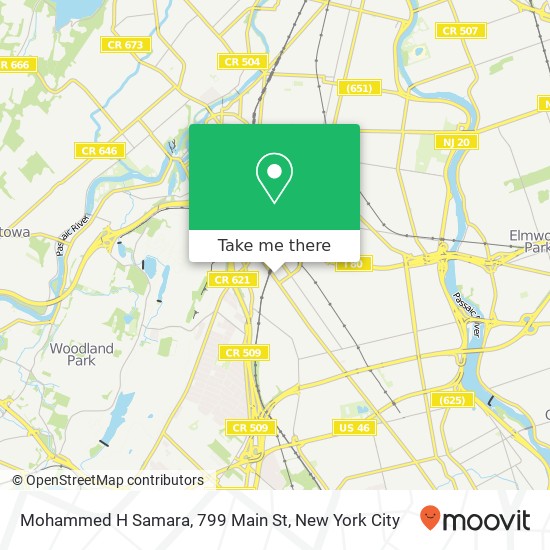 Mohammed H Samara, 799 Main St map