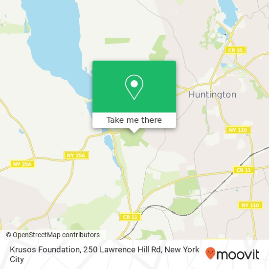 Mapa de Krusos Foundation, 250 Lawrence Hill Rd