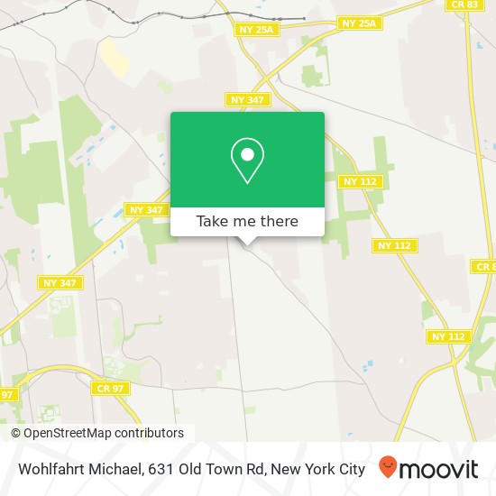 Mapa de Wohlfahrt Michael, 631 Old Town Rd