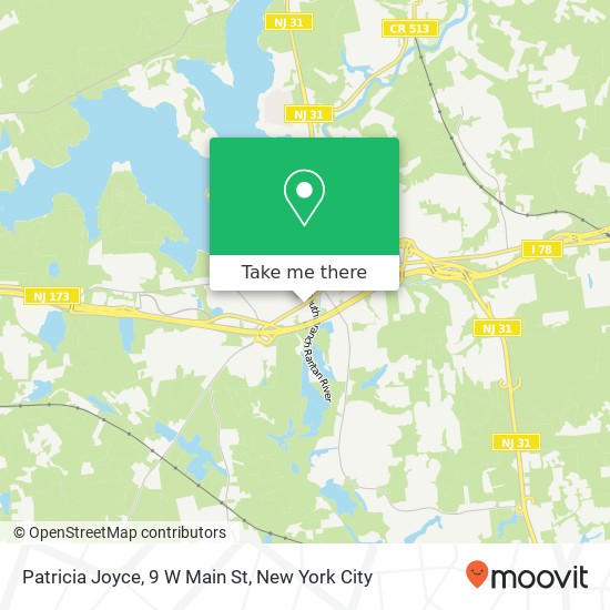 Mapa de Patricia Joyce, 9 W Main St