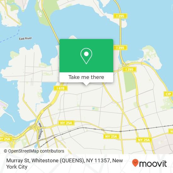 Mapa de Murray St, Whitestone (QUEENS), NY 11357