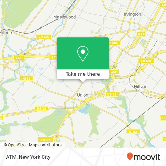 Mapa de ATM, 1361 Stuyvesant Ave