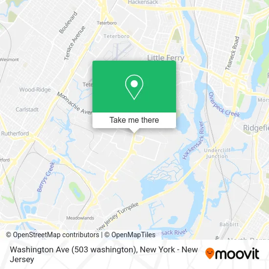 Washington Ave (503 washington) map