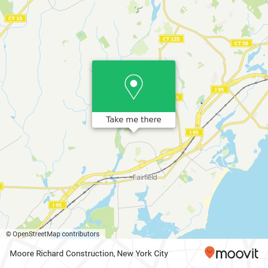 Mapa de Moore Richard Construction