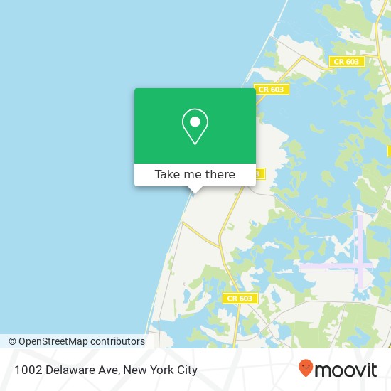 1002 Delaware Ave, Villas, NJ 08251 map